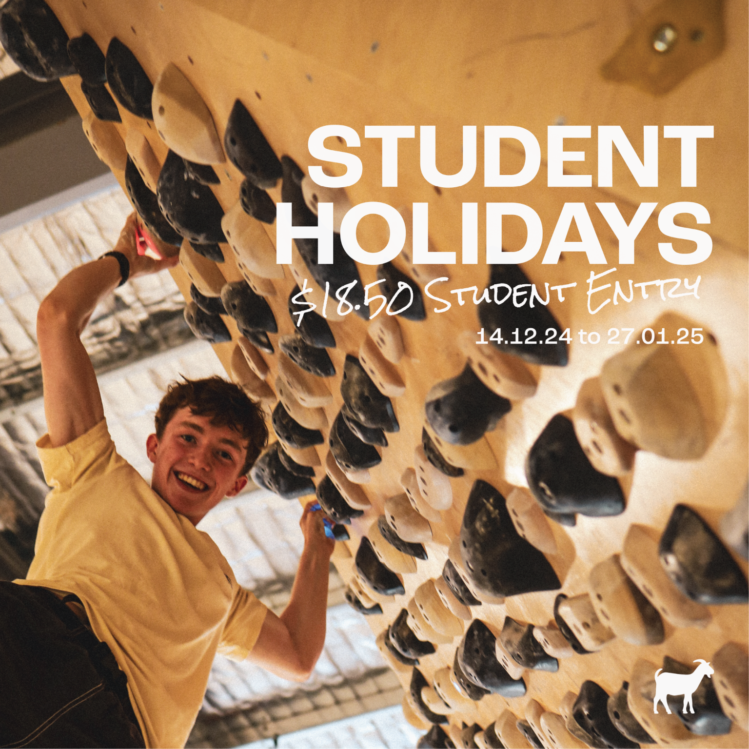 Student Holidays Website Image